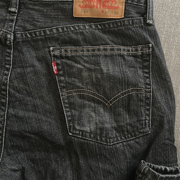 Mens grey denim Levi’s 514 - Picture 5 of 6